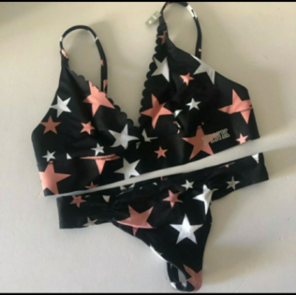 Pink Bonded Bralette